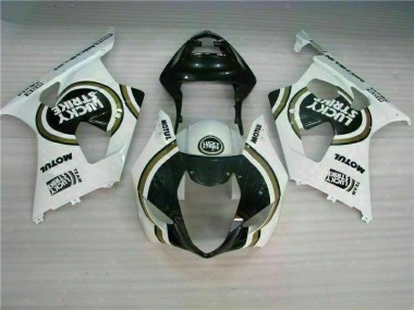 Bianco Kit Completo Carenatura Moto ABS Suzuki GSXR 1000 K3 2003-2004