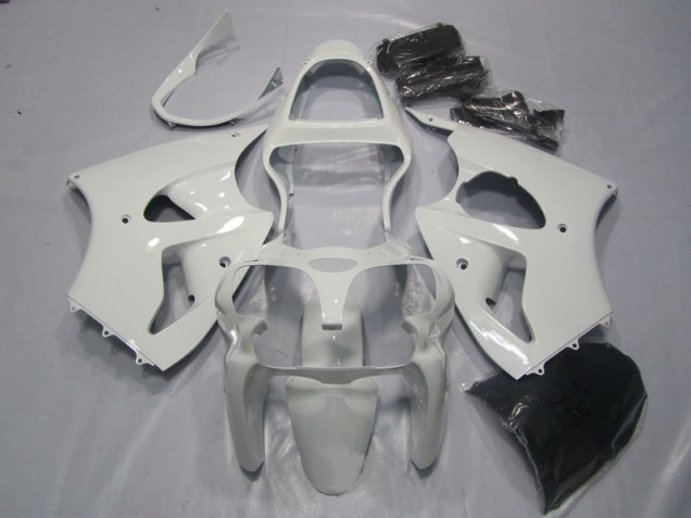 Bianco Kits Carene Moto Kawasaki ZX6R 2000-2002 Bianco Kits Carene Moto Kawasaki ZX6R 2000-2002