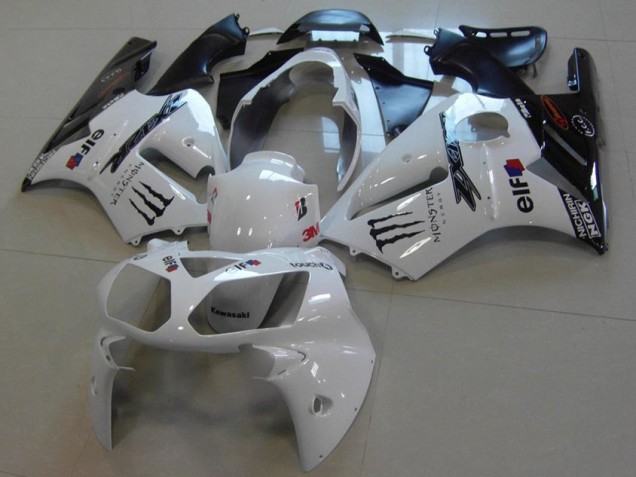 Bianco Monster Carene Moto Kawasaki ZX12R 2002-2006 Bianco Monster Carene Moto Kawasaki ZX12R 2002-2006