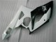 Bianco Nero ABS Kit Carenatura Moto Suzuki GSXR 1000 K5 2005-2006 Bianco Nero ABS Kit Carenatura Moto Suzuki GSXR 1000 K5 2005-2006