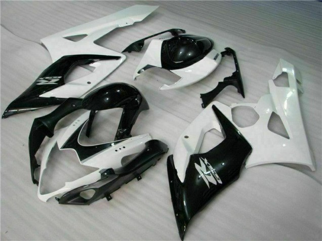 Bianco Nero ABS Kit Carenatura Moto Suzuki GSXR 1000 K5 2005-2006 Bianco Nero ABS Kit Carenatura Moto Suzuki GSXR 1000 K5 2005-2006