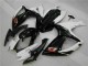 Bianco Nero ABS Kits Carena Moto Suzuki GSXR 600 / 750 K6 2006-2007 Bianco Nero ABS Kits Carena Moto Suzuki GSXR 600 / 750 K6 2006-2007