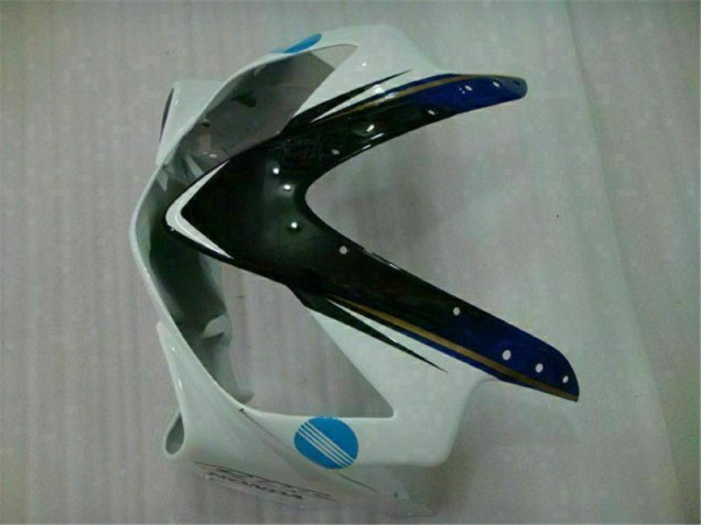 Bianco Nero ABS Kits Carenatura Moto Honda CBR 600 F4i 2004-2007