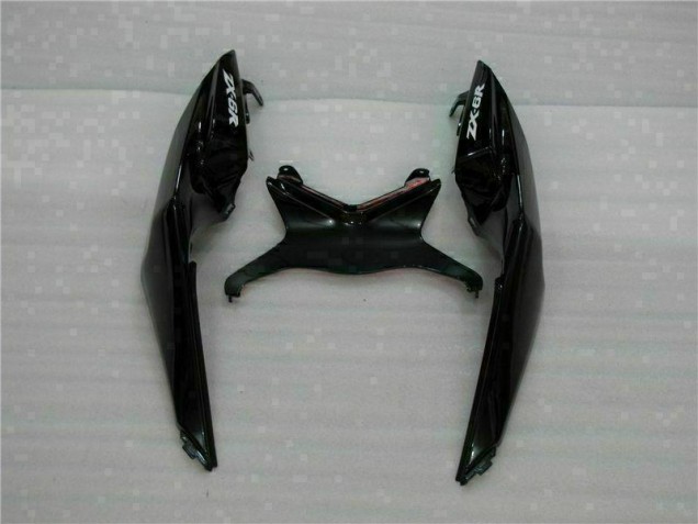 Bianco Nero ABS Kits Carenatura Moto Kawasaki ZX6R 2009-2012 Bianco Nero ABS Kits Carenatura Moto Kawasaki ZX6R 2009-2012