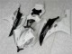 Bianco Nero ABS Kits Carenatura Moto Yamaha R6 2006-2007