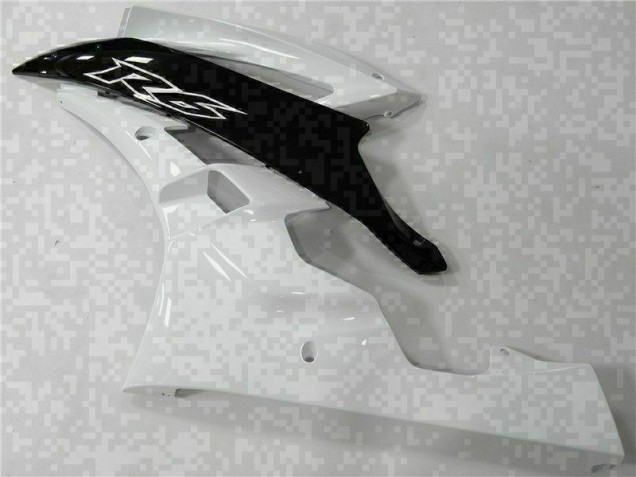 Bianco Nero ABS Kits Carenatura Moto Yamaha R6 2006-2007