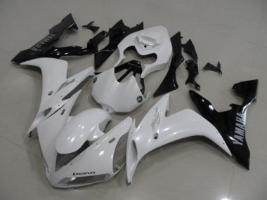 Bianco Nero ABS Moto Plastica & Carena Yamaha R1 2004-2006