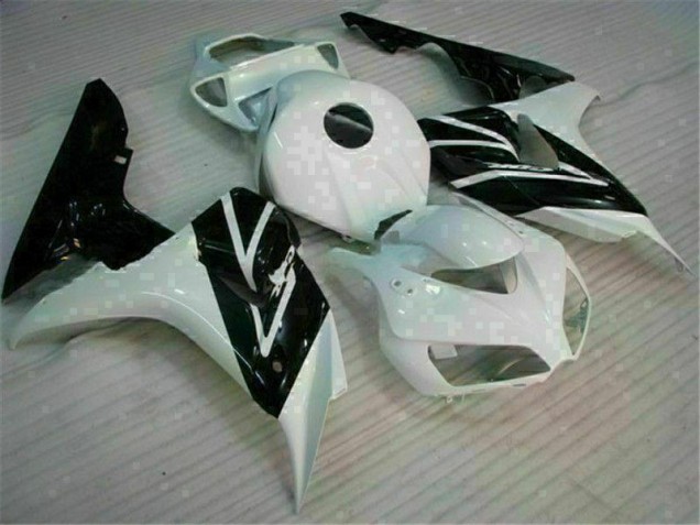 Bianco Nero Carena Moto Honda CBR 1000 RR 2004-2005 Bianco Nero Carena Moto Honda CBR 1000 RR 2004-2005