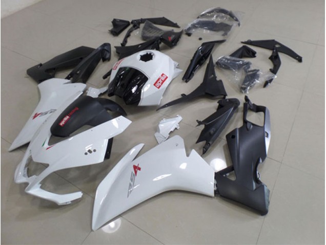 Bianco Nero Carene Moto Aprilia RS4 50 125 2011-2018