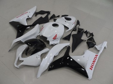 Bianco Nero Carene Moto & Plastica Honda CBR 600 RR 2007-2008