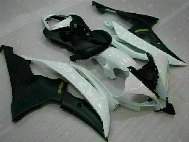 Bianco Nero Carene Moto & Plastica Moto Yamaha R6 2008-2016 Bianco Nero Carene Moto & Plastica Moto Yamaha R6 2008-2016