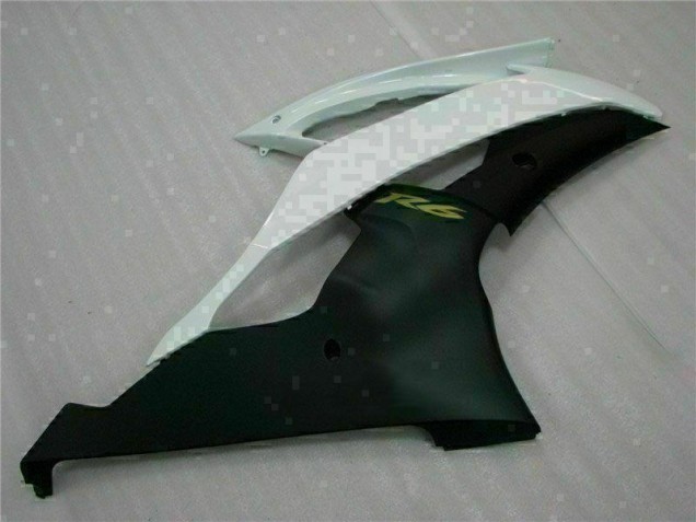 Bianco Nero Carene Moto & Plastica Moto Yamaha R6 2008-2016 Bianco Nero Carene Moto & Plastica Moto Yamaha R6 2008-2016