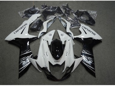 Bianco Nero Carene Moto Suzuki GSXR 600 K11 2011-2024