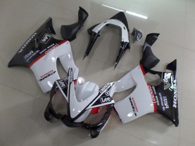 Bianco Nero Carrera Lee Carene Moto Honda CBR 600 F4i 2001-2003