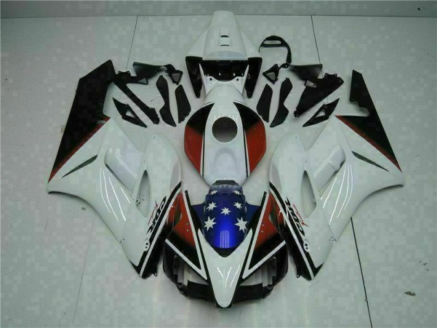 Bianco Nero Carrozzeria Moto & Carena Moto Honda CBR 1000 RR 2004-2005 Bianco Nero Carrozzeria Moto & Carena Moto Honda CBR 1000 RR 2004-2005
