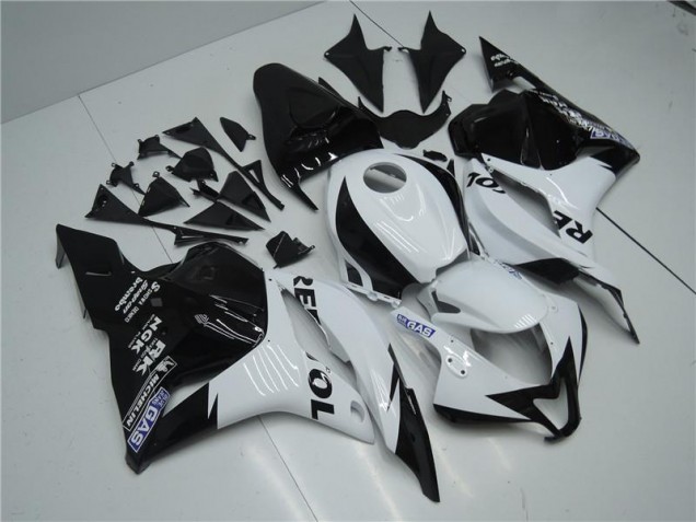 Bianco Nero Carrozzeria Moto & Carena Moto Honda CBR 600 RR 2009-2012 Bianco Nero Carrozzeria Moto & Carena Moto Honda CBR 600 RR 2009-2012