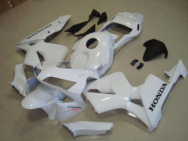 Bianco Nero Decal Carene Moto Honda CBR 600 RR 2003-2004 Bianco Nero Decal Carene Moto Honda CBR 600 RR 2003-2004