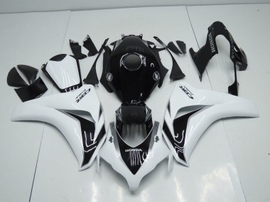 Bianco & Nero Grigio Carene Moto Honda CBR 1000 RR 2008-2011