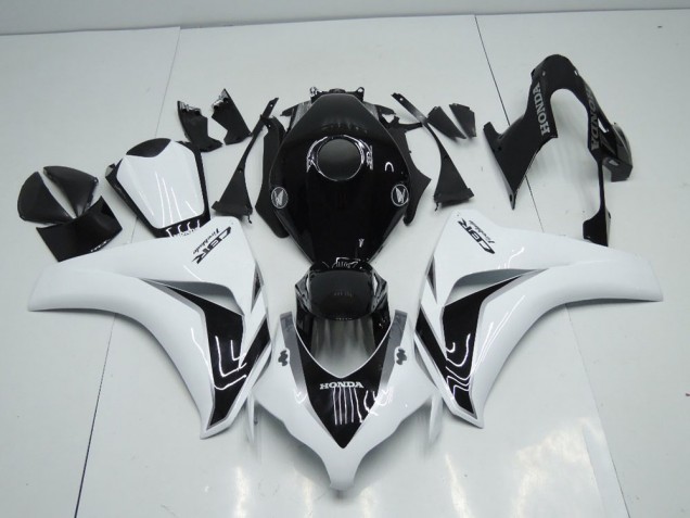 Bianco & Nero Grigio Carene Moto Honda CBR 1000 RR 2008-2011 Bianco & Nero Grigio Carene Moto Honda CBR 1000 RR 2008-2011