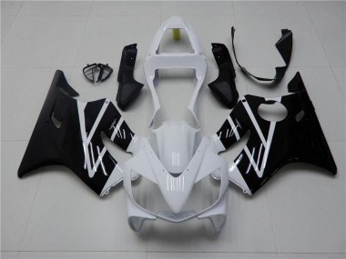 Bianco Nero Kit Carena Moto & Plastica Moto Honda CBR 600 F4i 2001-2003