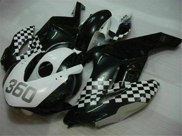 Bianco Nero Kit Carenatura Moto Completa Honda CBR 1000 RR 2004-2005 Bianco Nero Kit Carenatura Moto Completa Honda CBR 1000 RR 2004-2005