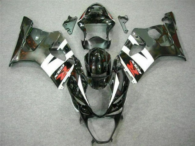 Bianco Nero Kit Carene Suzuki GSXR 1000 K3 2003-2004 Bianco Nero Kit Carene Suzuki GSXR 1000 K3 2003-2004