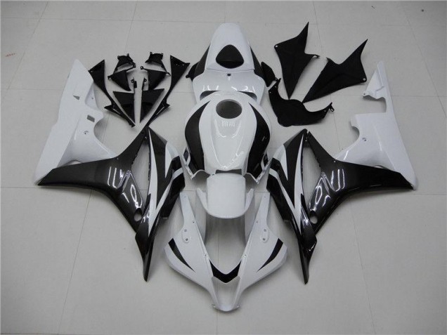 Bianco Nero Kits Carenatura Moto Completa Honda CBR 600 RR 2007-2008 Bianco Nero Kits Carenatura Moto Completa Honda CBR 600 RR 2007-2008