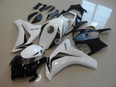 Bianco Nero Kits Carenatura Moto Iniezione Honda CBR 1000 RR 2008-2011