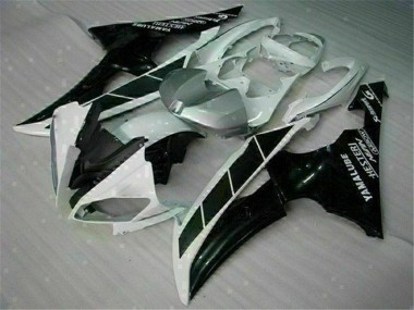 Bianco Nero Kits Carenatura Moto Iniezione Yamaha R6 2008-2016