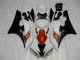 Bianco Nero Kits Carenatura Motocicletta Completo ABS Yamaha R6 2006-2007 Bianco Nero Kits Carenatura Motocicletta Completo ABS Yamaha R6 2006-2007