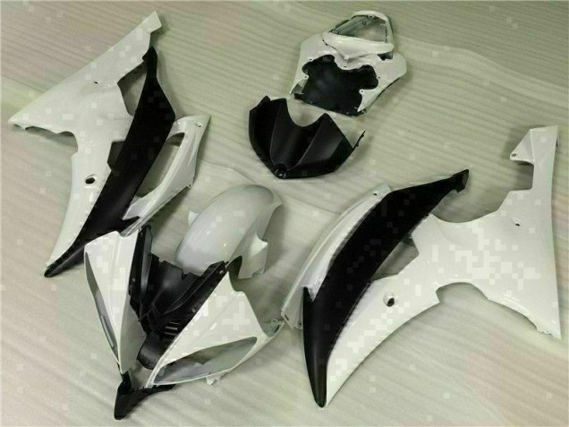 Bianco Nero Kits Carene Moto Completa Yamaha R6 2008-2016 Bianco Nero Kits Carene Moto Completa Yamaha R6 2008-2016