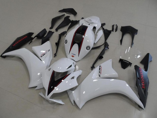 Bianco & Nero Opaco Stile OEM Carene Moto Honda CBR 1000 RR 2012-2016 Bianco & Nero Opaco Stile OEM Carene Moto Honda CBR 1000 RR 2012-2016