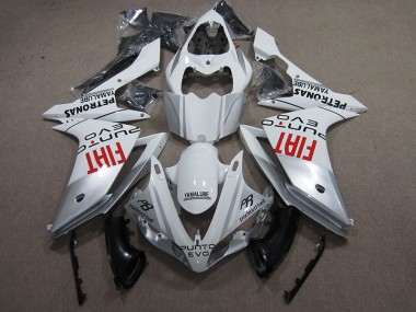 Bianco Nero PB Rosso Fiat Carene Moto Yamaha R1 2009-2011