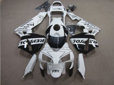 Bianco Nero Repsol Carene Moto Honda CBR 600 RR 2003-2004