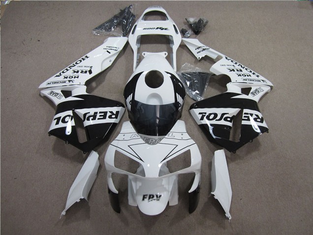 Bianco Nero Repsol Kit Carenatura Moto Completa Honda CBR 600 RR 2005-2006 Bianco Nero Repsol Kit Carenatura Moto Completa Honda CBR 600 RR 2005-2006