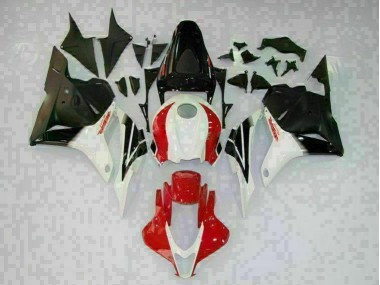 Bianco Nero Rosso Carene Moto Honda CBR 600 RR 2009-2012