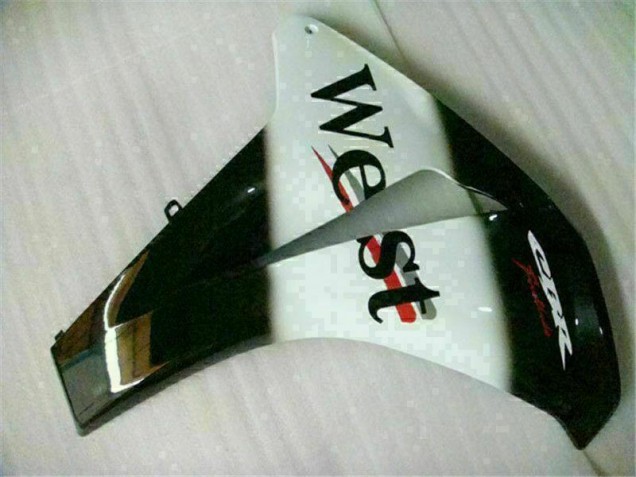 Bianco Nero West Carene Moto Honda CBR 1000 RR 2008-2011 Bianco Nero West Carene Moto Honda CBR 1000 RR 2008-2011