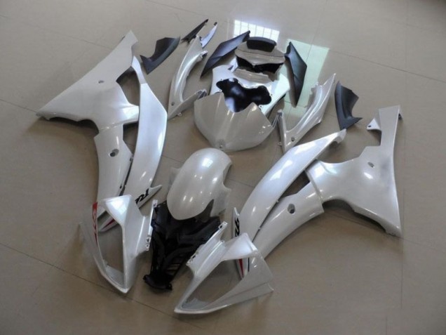 Bianco Perla Carrozzeria Moto & Carena Moto Yamaha R6 2008-2016 Bianco Perla Carrozzeria Moto & Carena Moto Yamaha R6 2008-2016