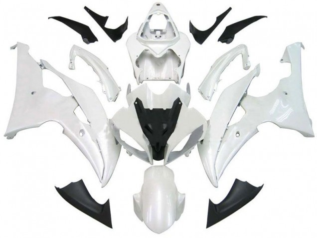 Bianco Perla Kit Carenatura Moto Completa Yamaha R6 2008-2016 Bianco Perla Kit Carenatura Moto Completa Yamaha R6 2008-2016