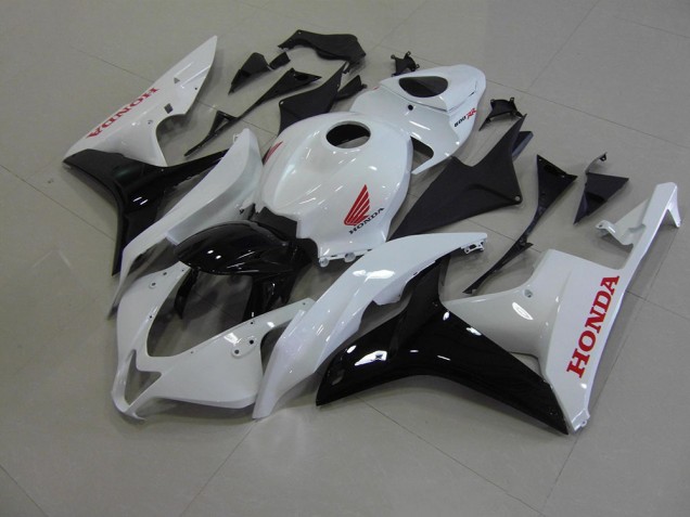 Bianco Perla Nero Carene Moto Honda CBR 600 RR 2007-2008 Bianco Perla Nero Carene Moto Honda CBR 600 RR 2007-2008
