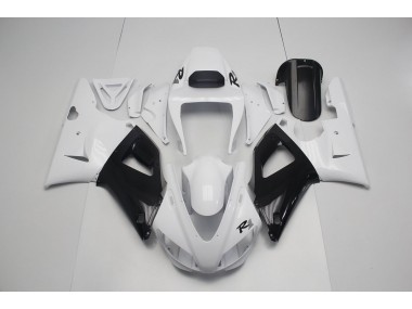 Bianco Perla Nero Carene Moto Yamaha R1 1998-1999