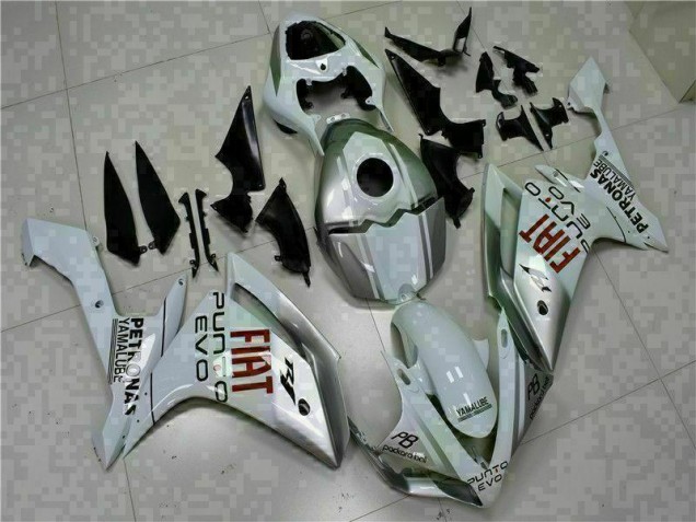 Bianco Plastica Moto Yamaha R1 2007-2008 Bianco Plastica Moto Yamaha R1 2007-2008