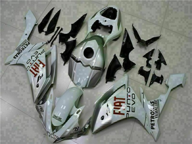 Bianco Plastica Moto Yamaha R1 2007-2008 Bianco Plastica Moto Yamaha R1 2007-2008