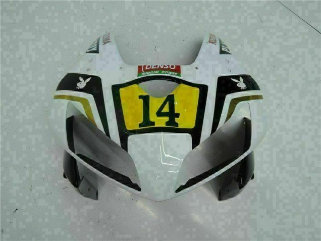 Bianco Playboy 14 Carene Moto Honda CBR 600 RR 2005-2006 Bianco Playboy 14 Carene Moto Honda CBR 600 RR 2005-2006