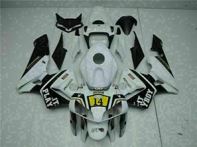 Bianco Playboy 14 Carene Moto Honda CBR 600 RR 2005-2006 Bianco Playboy 14 Carene Moto Honda CBR 600 RR 2005-2006
