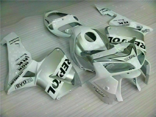 Bianco Repsol Carrozzeria Moto & Carena Moto Honda CBR 600 RR 2005-2006 Bianco Repsol Carrozzeria Moto & Carena Moto Honda CBR 600 RR 2005-2006