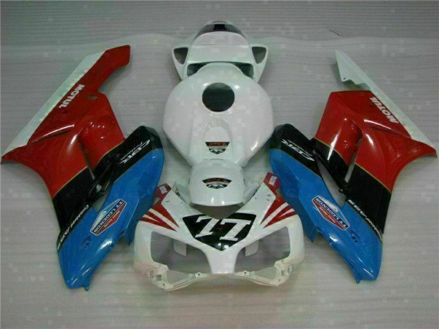 Bianco Rosso 77 Carene Moto Honda CBR 1000 RR 2004-2005 Bianco Rosso 77 Carene Moto Honda CBR 1000 RR 2004-2005