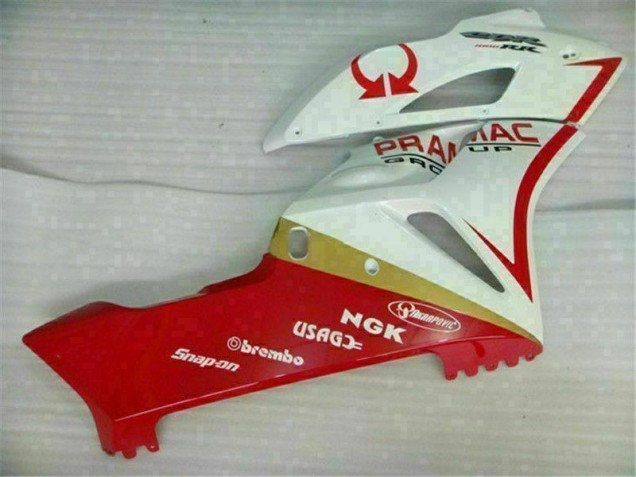 Bianco Rosso ABS Kit Carenatura Moto Honda CBR 1000 RR 2004-2005 Bianco Rosso ABS Kit Carenatura Moto Honda CBR 1000 RR 2004-2005