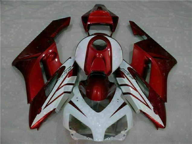 Bianco Rosso ABS Moto Plastica & Carena Honda CBR 1000 RR 2004-2005 Bianco Rosso ABS Moto Plastica & Carena Honda CBR 1000 RR 2004-2005