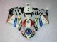 Bianco Rosso ABS Moto Plastica & Carene Honda CBR 1000 RR 2004-2005 Bianco Rosso ABS Moto Plastica & Carene Honda CBR 1000 RR 2004-2005